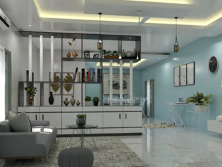 Subin Living Hall Interior Project