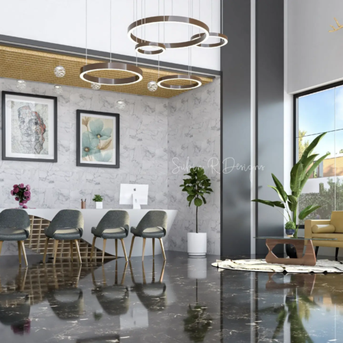 Office Reception Interior Design